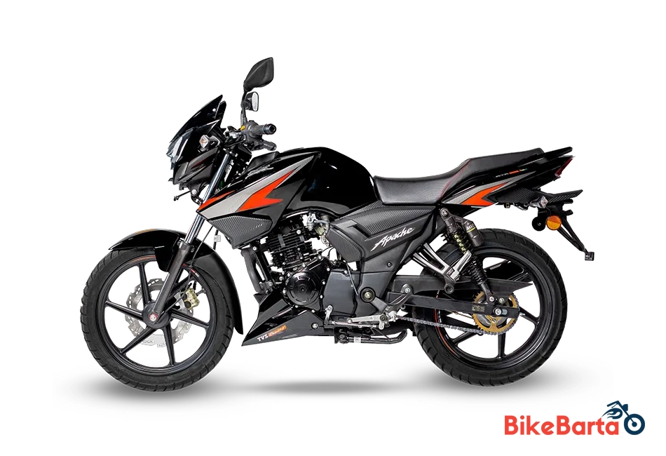 Apache RTR 160 2V - Gloss Black