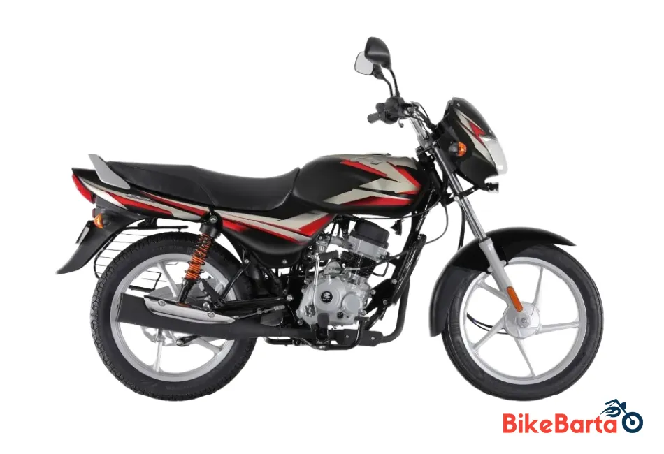 Bajaj CT 100 Black Red