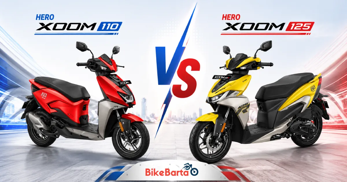 Hero Xoom 110 vs Hero Xoom 125 Comparison
