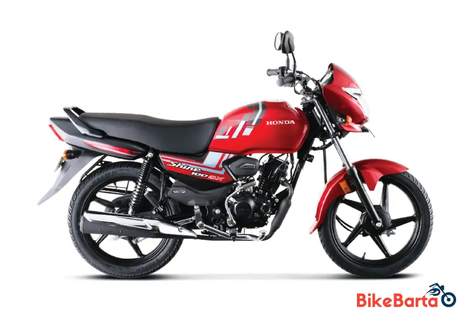 Honda Shine100 DX Red