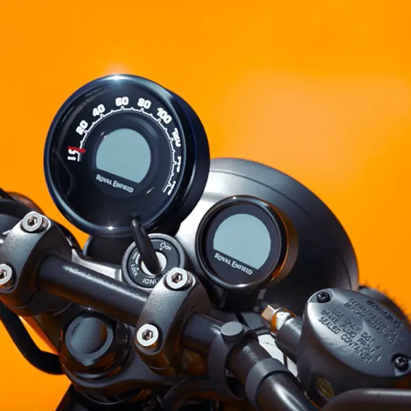 Royal Enfield Hunter 350 console