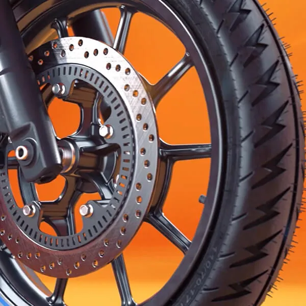 Royal Enfield Hunter 350 wheel