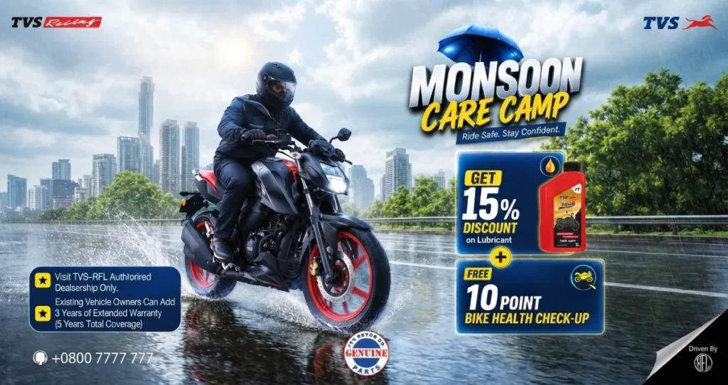 TVS-RFL Announces Monsoon Special Discounts