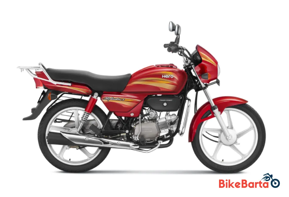 Hero Splendor Plus Red