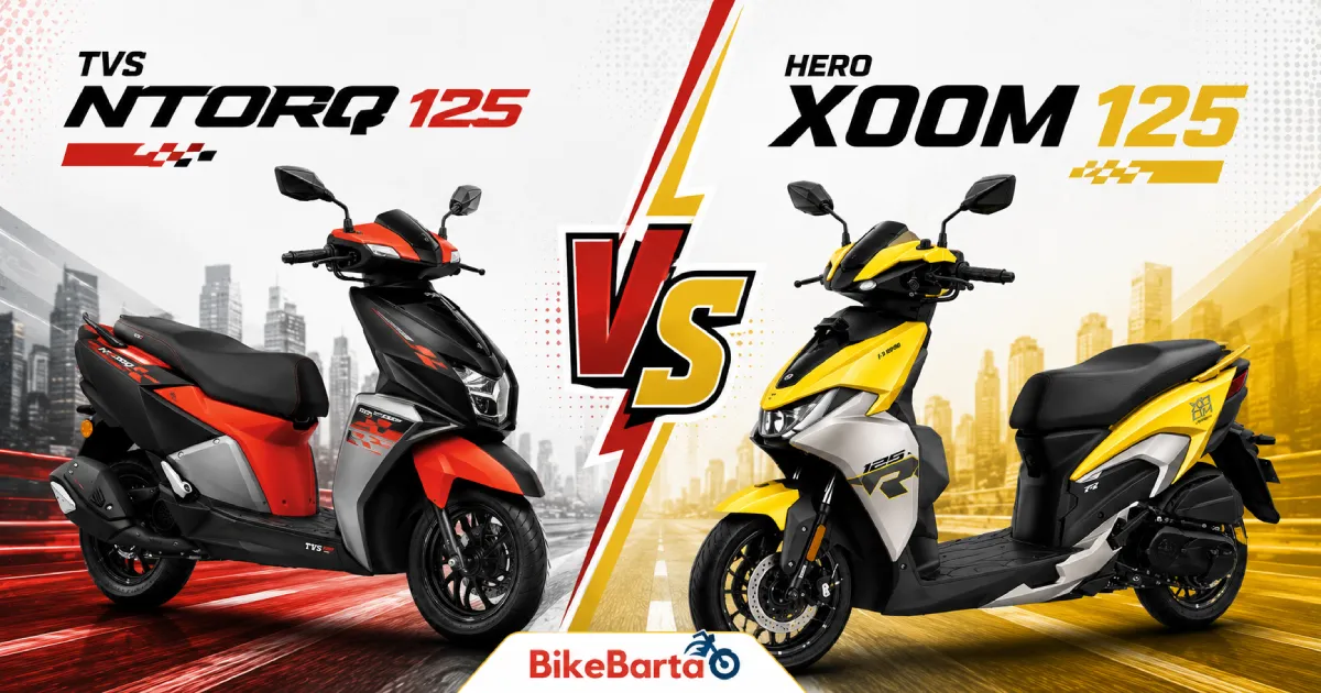 TVS Ntorq 125 vs Hero Xoom 125