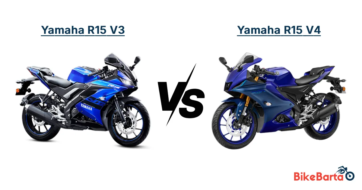 Yamaha R15 V3 vs Yamaha R15 V4