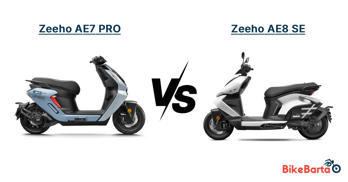 Zeeho AE7 PRO vs Zeeho AE8 SE